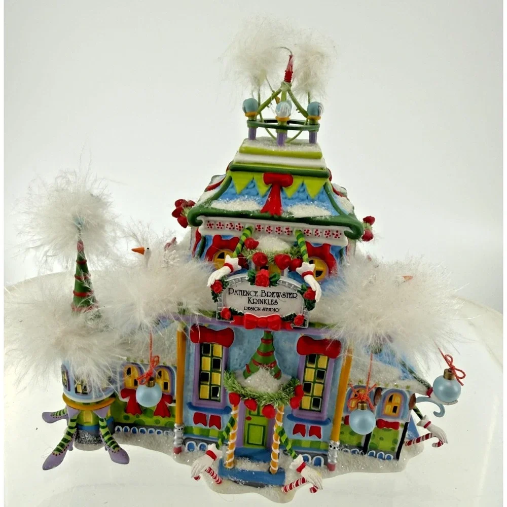 Dept 56 Krinkles North Pole Series Design Studio Building No Battery Box